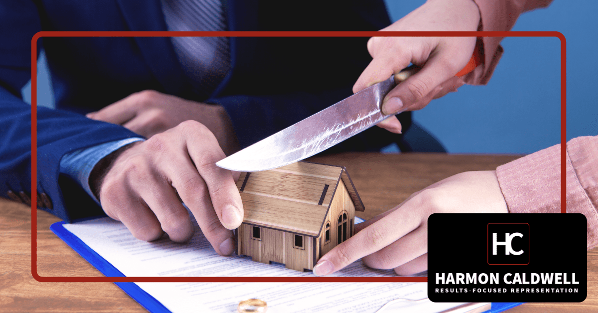 home being cut with knife